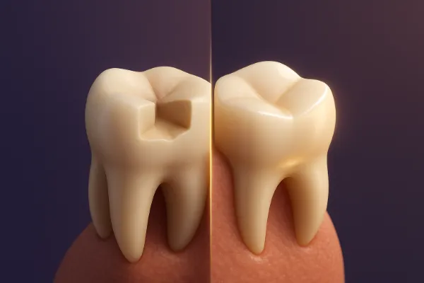 Indirect Restoration - Porcelain Inlay and Onlay